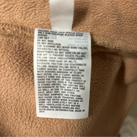 Uniqlo Pile Lined Fleece Button Up Cardigan SZ XS - Picture 5 of 5